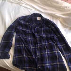 Blue American Eagle Flannel